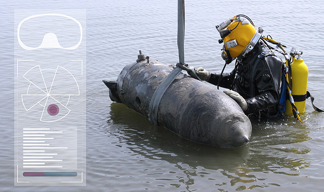 人気沸騰ブラドン 水中金属探知機 池の海のプール用に電力を供給される2ボタンの金探知機バッテリー limoroot.com
